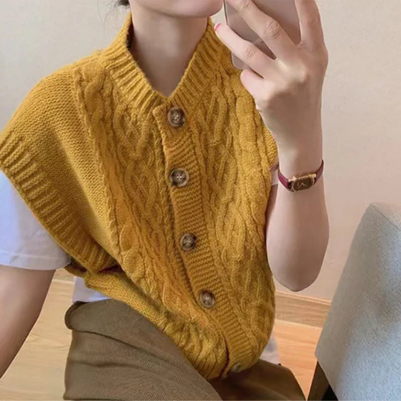 Cardigan Sans Manches Pour Femmes Bonnie
