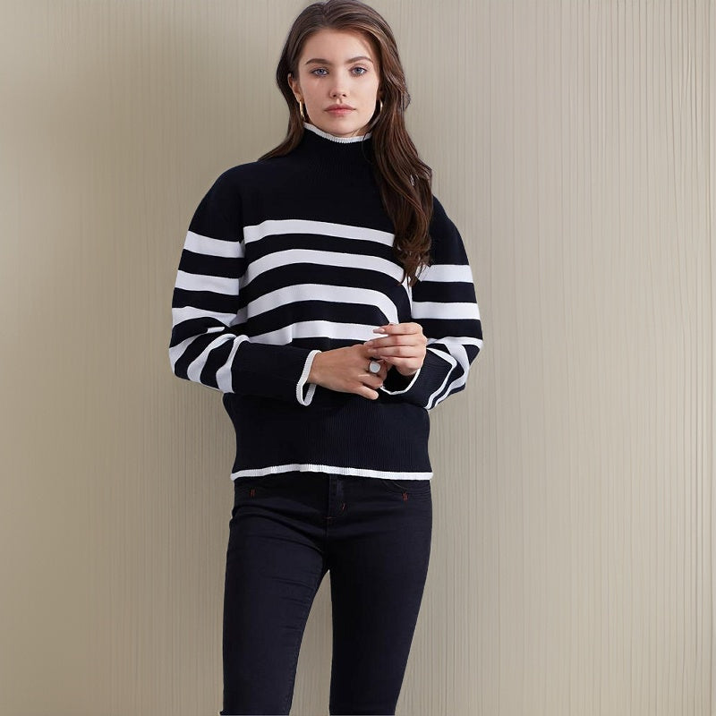 Pull à Col Roulé Pour Femmes Faith