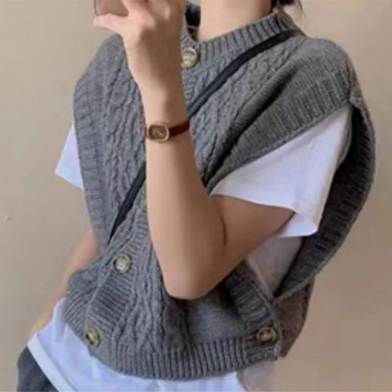 Cardigan Sans Manches Pour Femmes Bonnie