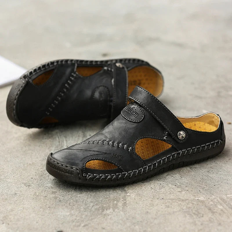 Sandales orthopédiques en cuir