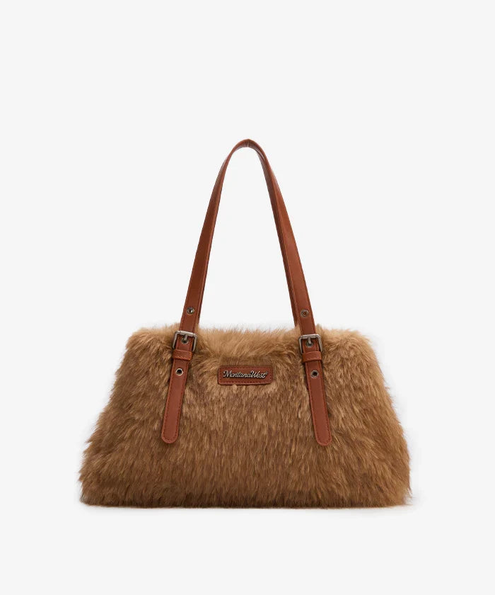 Plush Faux Fur Bag