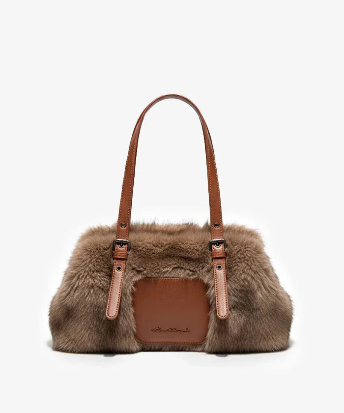 Plush Faux Fur Bag