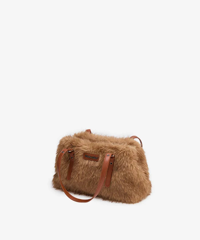 Plush Faux Fur Bag