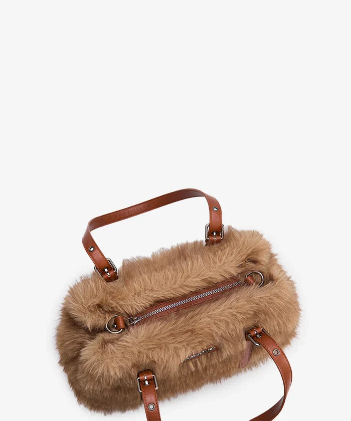 Plush Faux Fur Bag