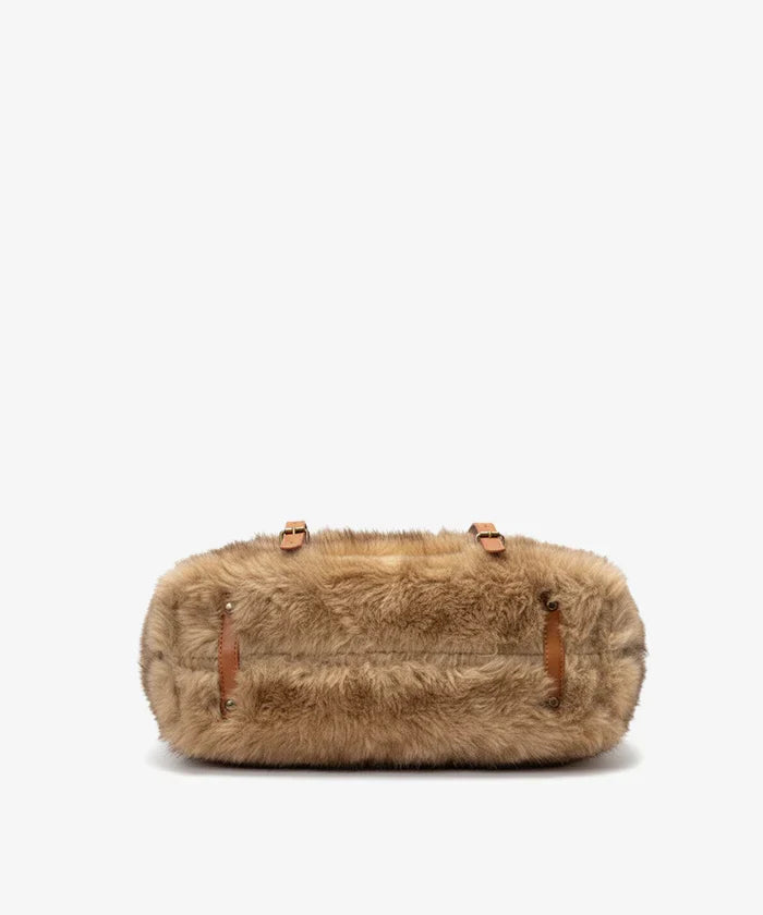 Plush Faux Fur Bag