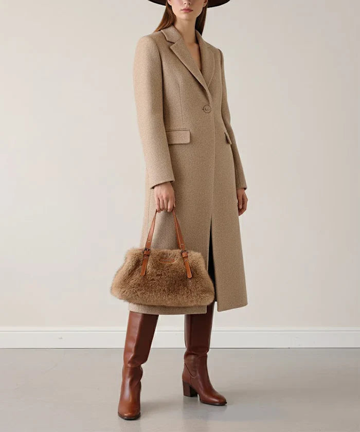 Plush Faux Fur Bag