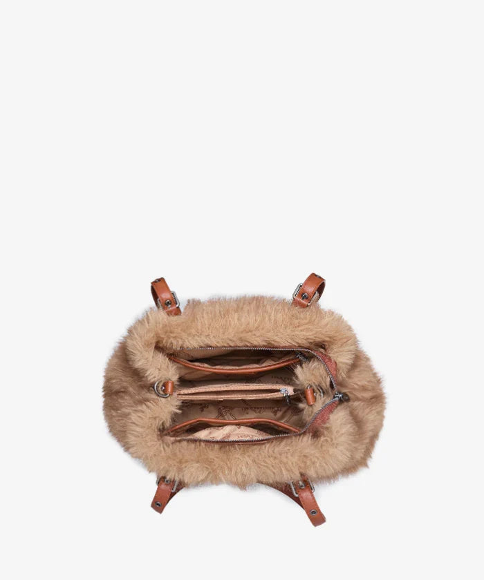 Plush Faux Fur Bag
