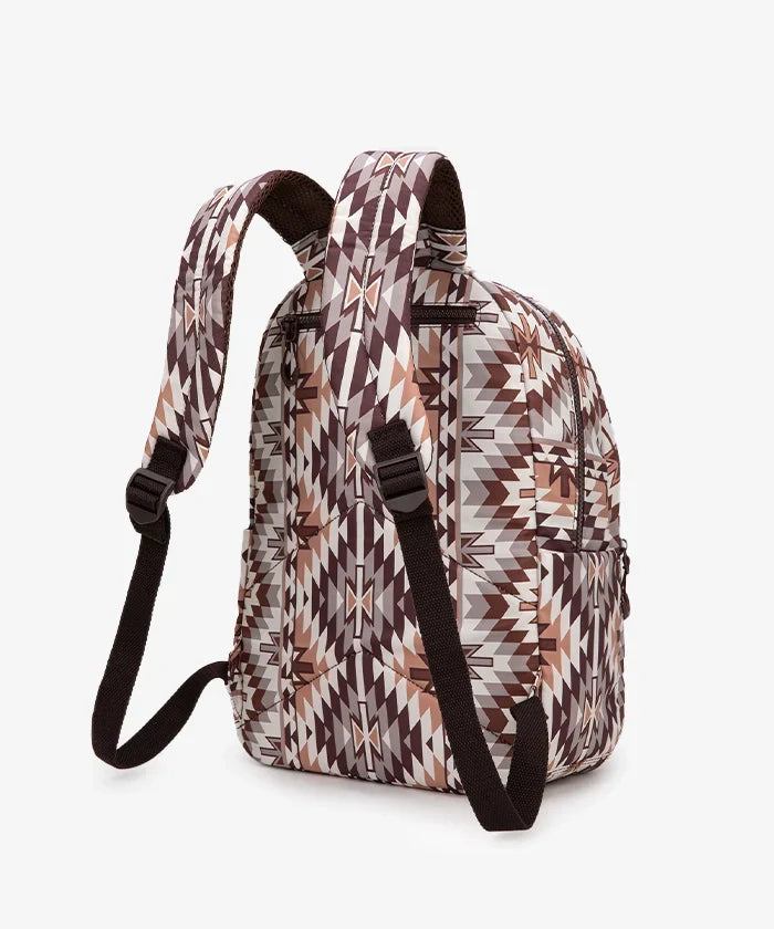 Montana West Aztec Print Diaper Bag Backpack