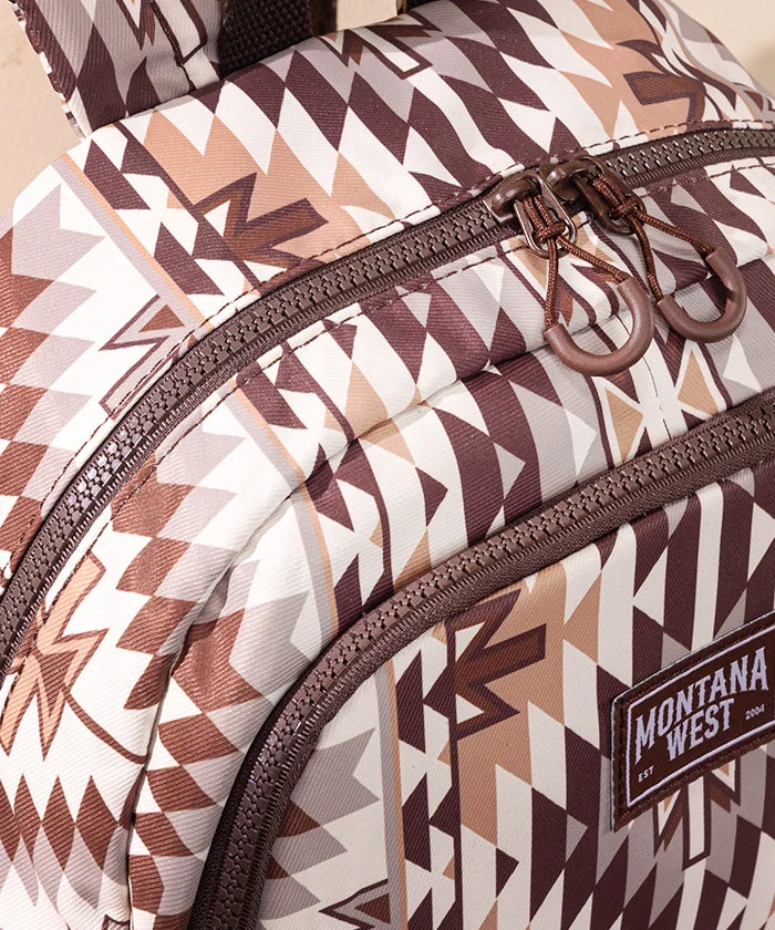 Montana West Aztec Print Diaper Bag Backpack