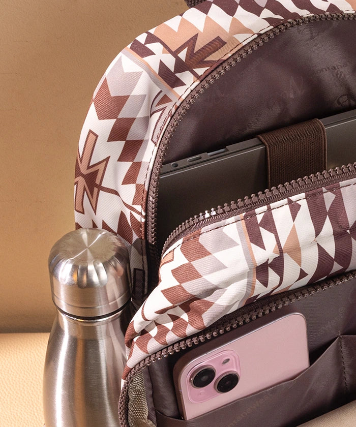 Montana West Aztec Print Diaper Bag Backpack