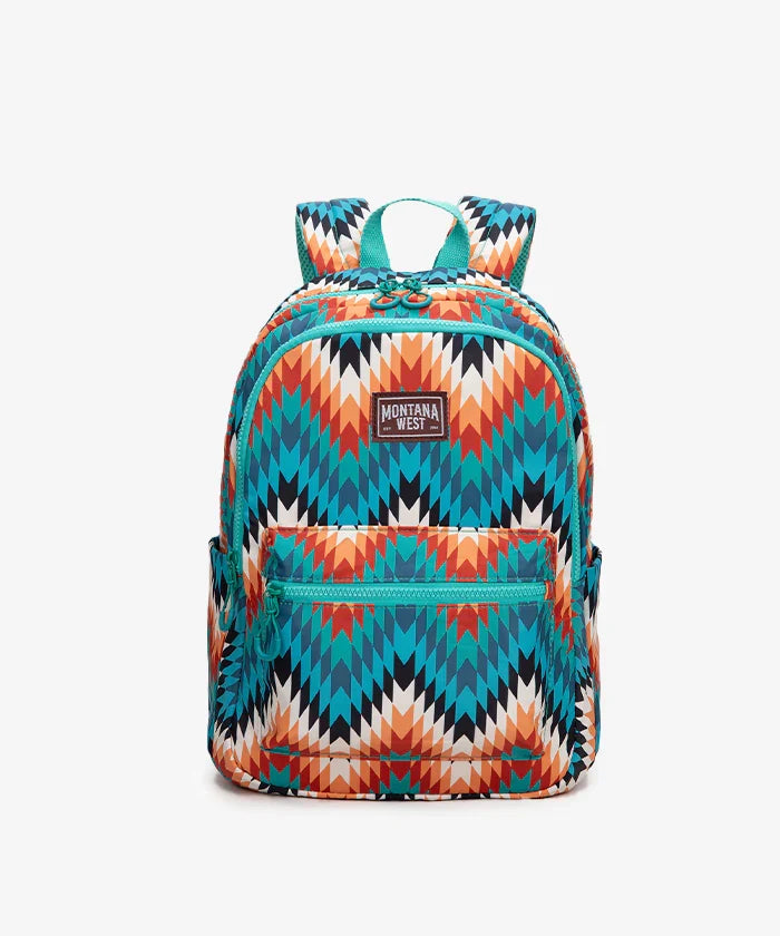 Montana West Aztec Print Diaper Bag Backpack