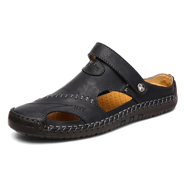 Sandales orthopédiques en cuir