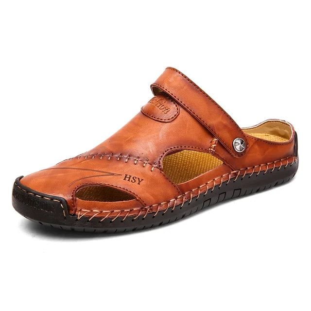 Sandales orthopédiques en cuir