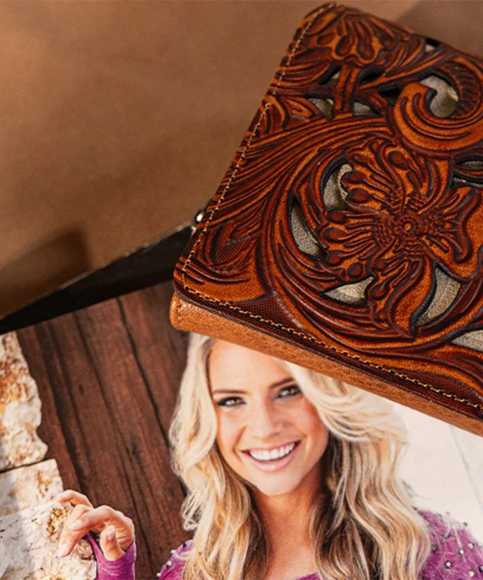 Trinity Ranch Tooled Wallet