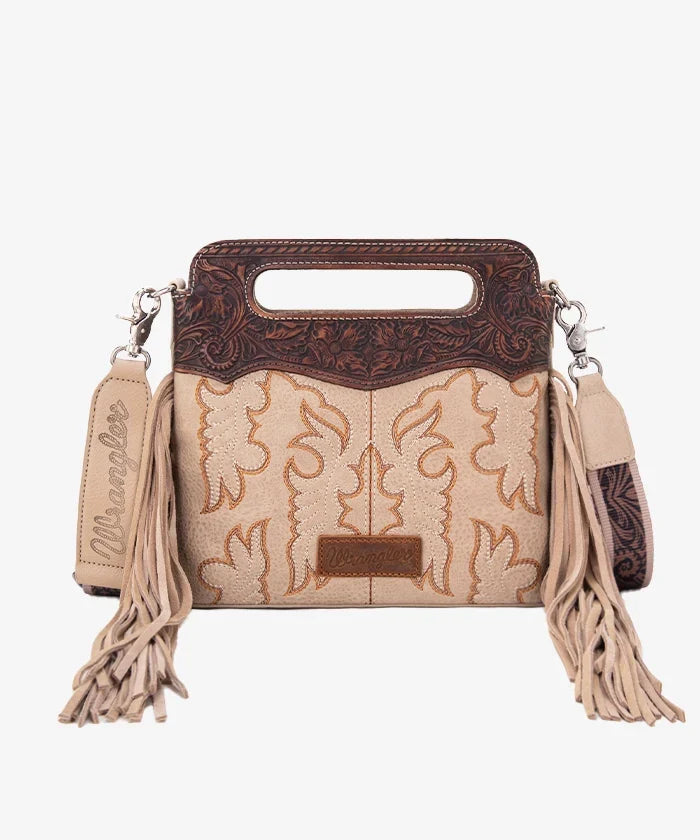 Wrangler Tooled Fringe Crossbody Bag - Limited Stock