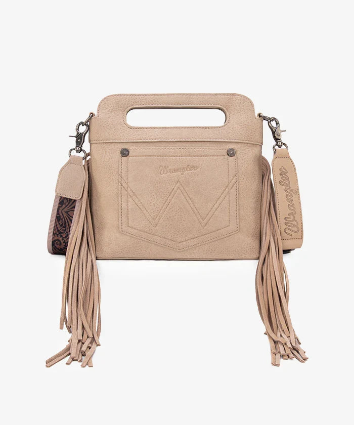 Wrangler Tooled Fringe Crossbody Bag - Limited Stock
