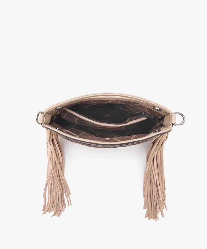 Wrangler Tooled Fringe Crossbody Bag - Limited Stock