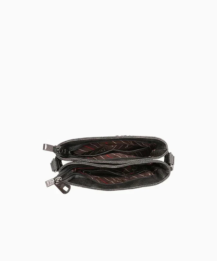 Montana West Whipstitch Studded Wallet
