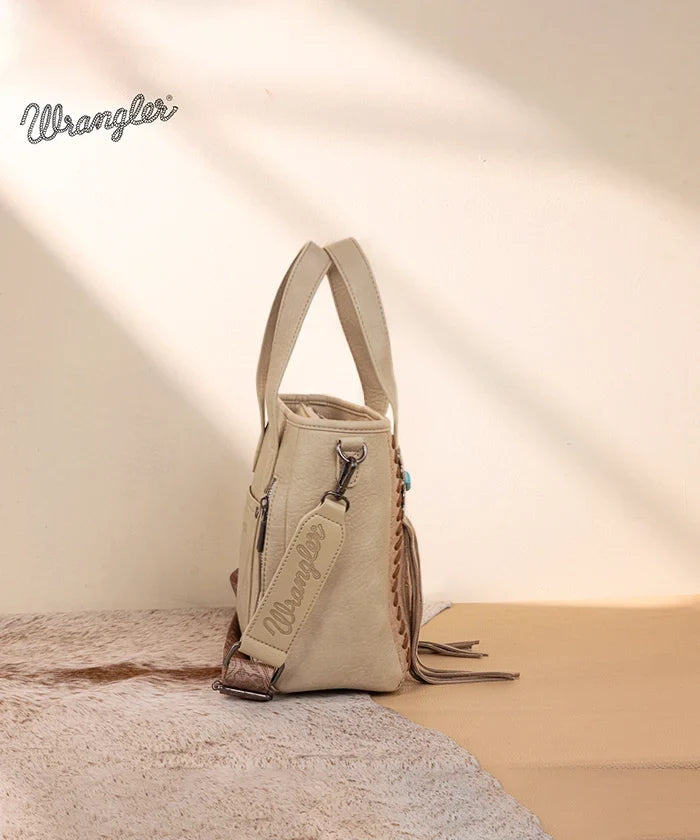 Wrangler Tooled Fringe Concealed Carry Purse