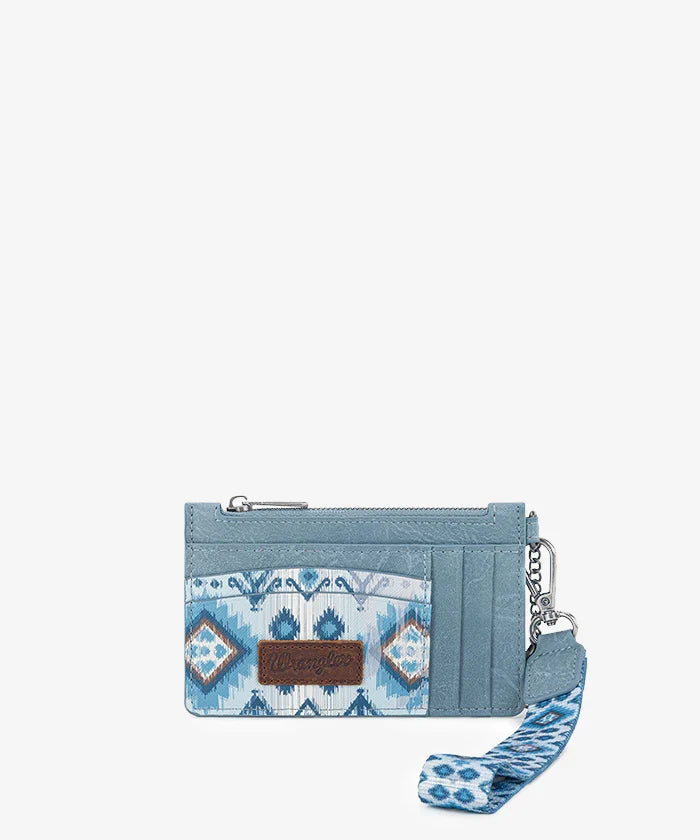 Wrangler Aztec Print Card Case