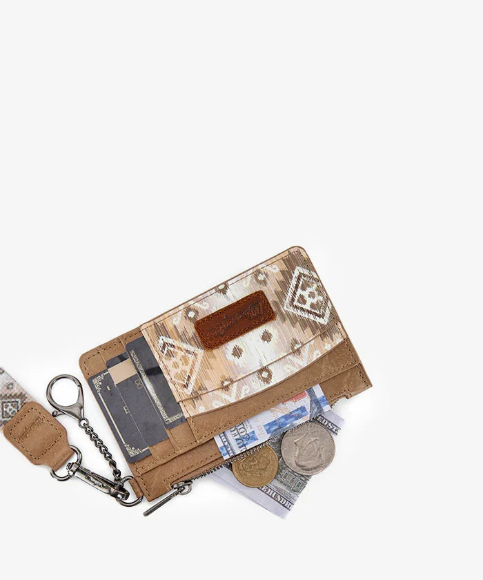 Wrangler Aztec Print Card Case