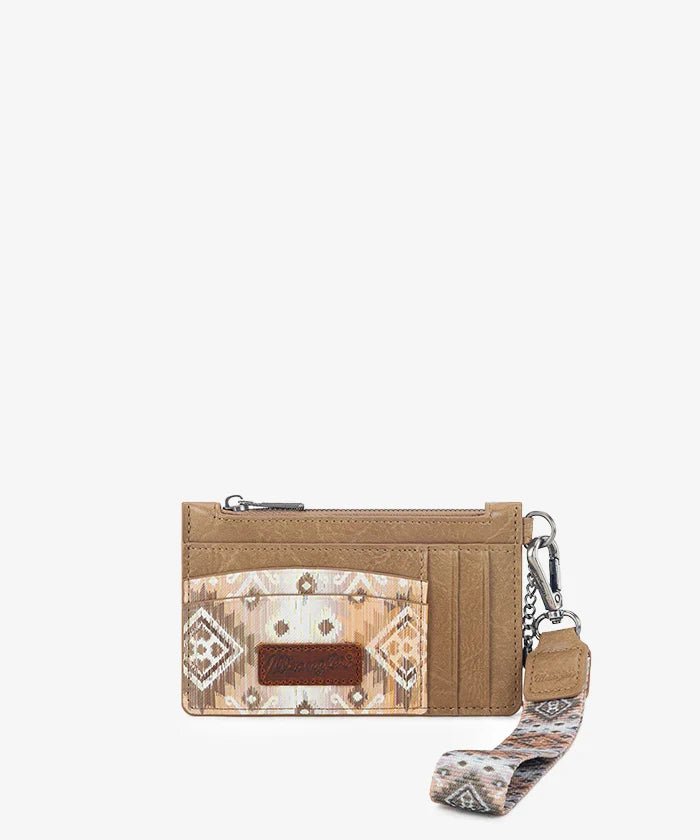 Wrangler Aztec Print Card Case