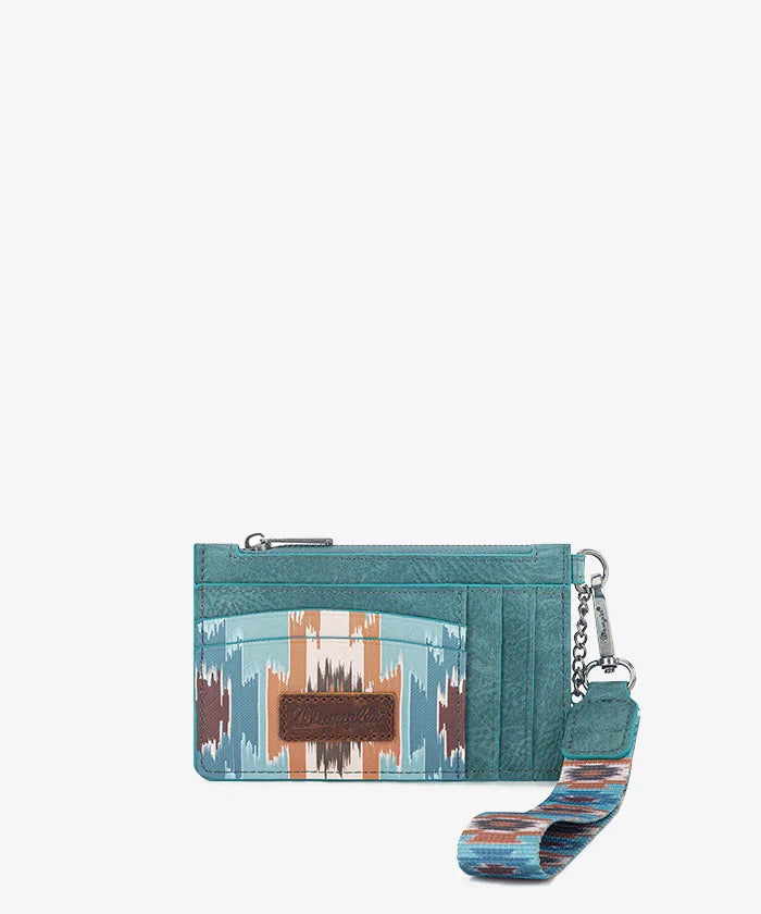 Wrangler Aztec Print Card Case