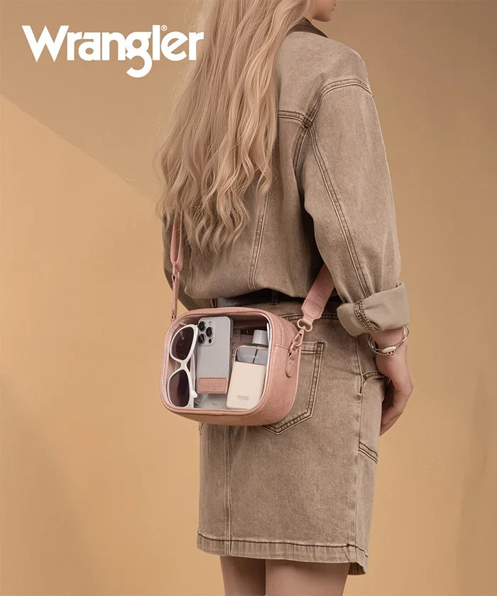 Wrangler Clear Crossbody Stadium Bag
