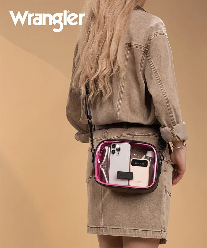 Wrangler Clear Crossbody Stadium Bag