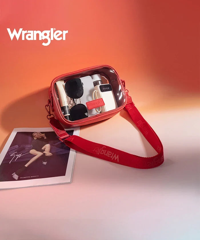 Wrangler Clear Crossbody Stadium Bag