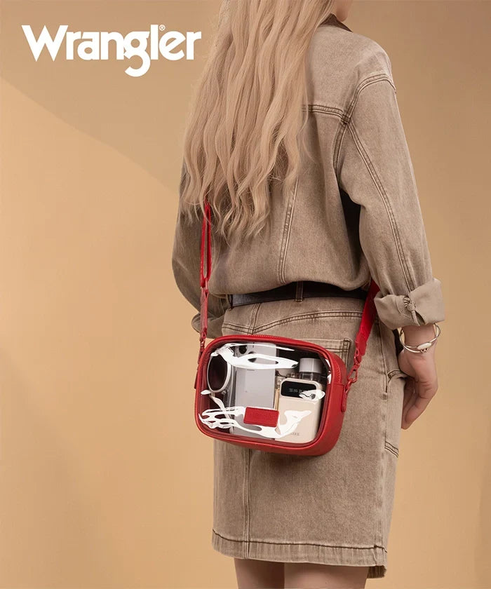 Wrangler Clear Crossbody Stadium Bag