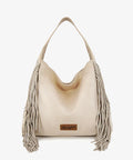 Wrangler Fringe Studded Hobo Bag