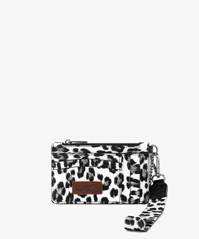Wrangler Leopard Print Card Holder