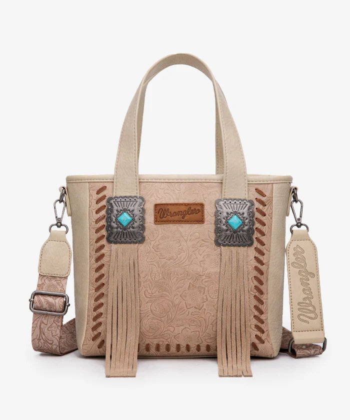 Wrangler Tooled Fringe Concealed Carry Purse
