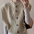 Cardigan Sans Manches Pour Femmes Bonnie