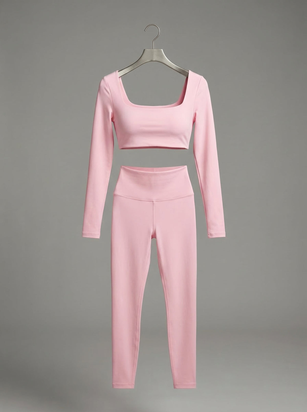 Solenne Aura Long-Sleeve Yoga Top
