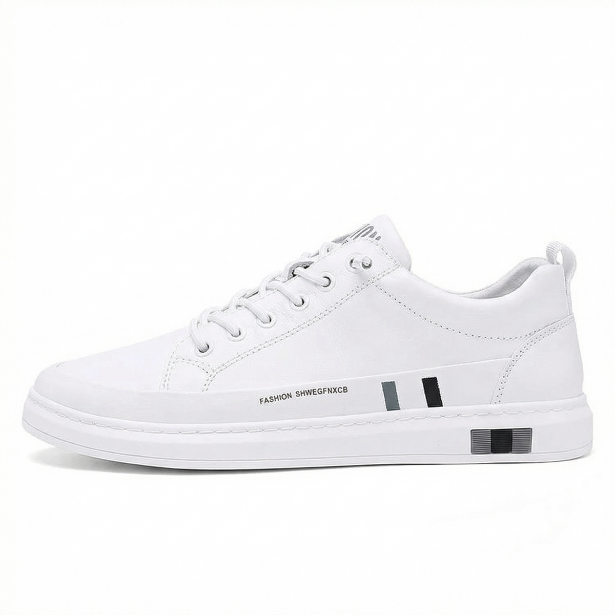 Chaussures décontractées en cuir véritable