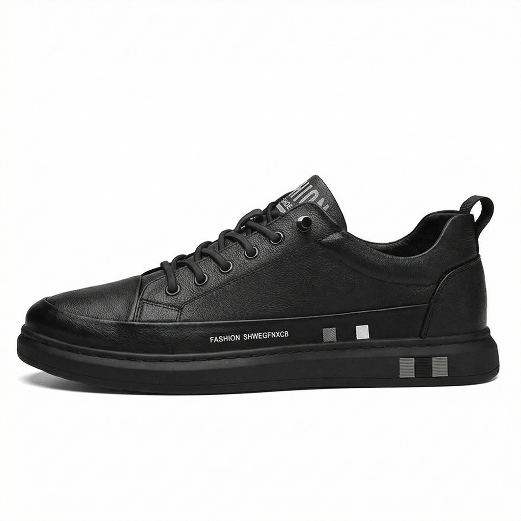 Chaussures décontractées en cuir véritable