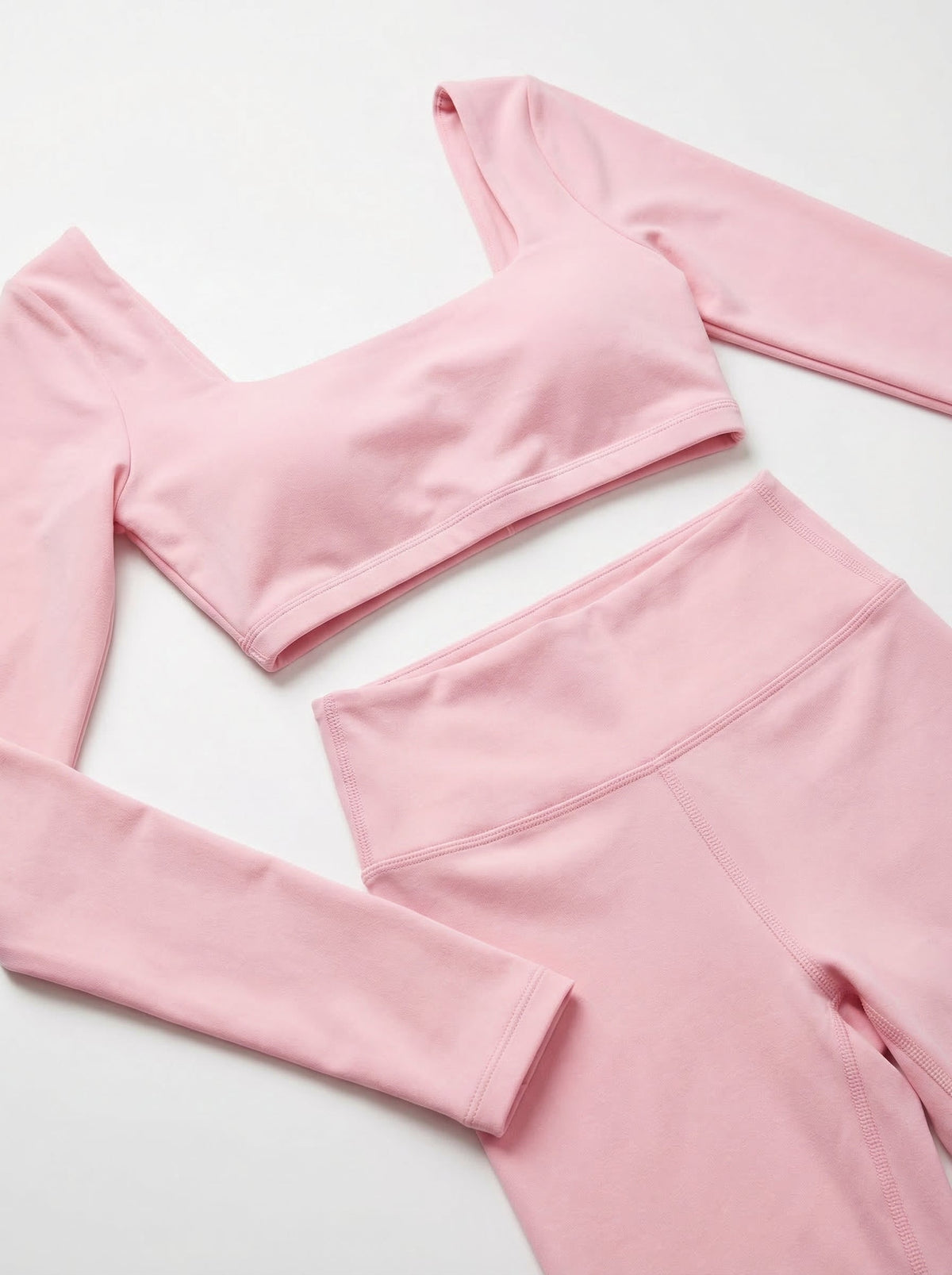 Solenne Aura Long-Sleeve Yoga Top