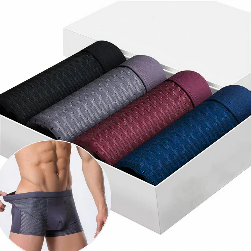 Boxer en fibre de bambou