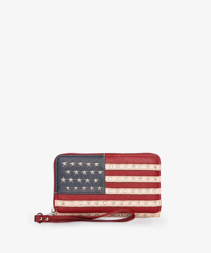 Montana West American Flag Wallet